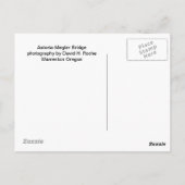Astoria-Megler-Brücke Postkarte (Rückseite)