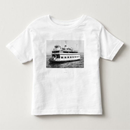 Astoria, Oregon Ansicht von Fähre Astoria Kleinkind T-shirt (Vorderseite)