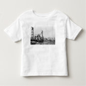 Astoria, Oregon Feuer-Ansicht von Weinard Hotel Kleinkind T-shirt (Vorderseite)