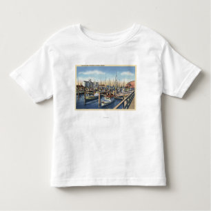 Astoria, Oregon - Fischereiflotte im Hafen Kleinkind T-shirt