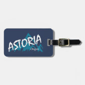 Astoria Oregon Gepäckanhänger (Vorderseite horizontal)