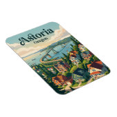 Astoria, Oregon Magnet (Rechte Seite)