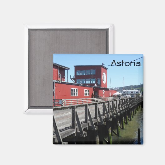 Astoria, Oregon Magnet (Vorderseite/Rückseite)