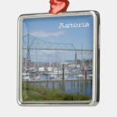 Astoria, Oregon Ornament Aus Metall (Links)