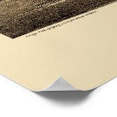 Astoria Oregon Panorama Karte 1883 Poster (Ecke)