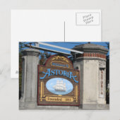 Astoria, Oregon Postkarte (Vorne/Hinten)