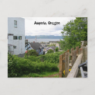 Astoria, Oregon Postkarte