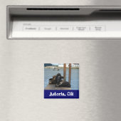 Astoria Oregon Sealions Magnet (In Situ (Geschirrspüler))