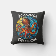 Astoria Oregon Stainglas Octopus