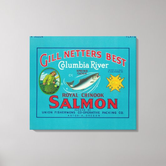 Astoria, OregonGill Netters BestAstoria, OR Leinwanddruck (Vorderseite)