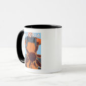 Astoria, OregonKing Crab Tasse (Vorderseite Links)