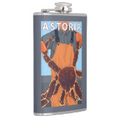 Astoria, OregonKing Krabbe Flachmann (Rechts)