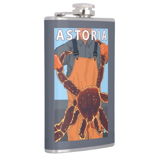 Astoria, OregonKing Krabbe Flachmann (Rechts)