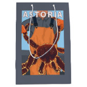 Astoria, OregonKing Krabbe Mittlere Geschenktüte (Vorderseite)