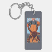 Astoria, OregonKing Krabbe Schlüsselanhänger (Vorderseite links)