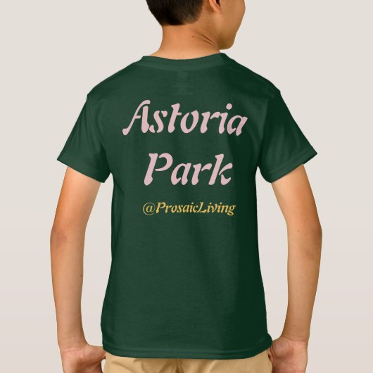 Astoria Park Foto T-Shirt (Rückseite)