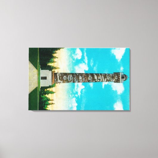 Astoria Pioneer ColumnAstoria, OR Leinwanddruck (Vorderseite)