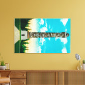 Astoria Pioneer ColumnAstoria, OR Leinwanddruck (Insitu (Wohnzimmer))