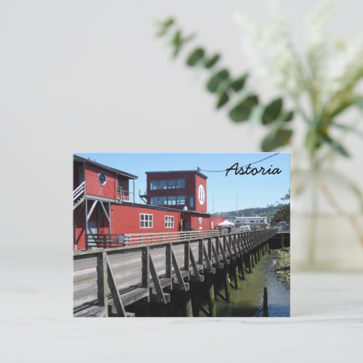 Astoria Riverwalk Postkarte (Stehend Vorderseite)