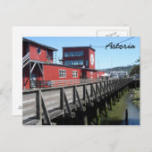 Astoria Riverwalk Postkarte (Vorne/Hinten)