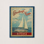 Astoria Sailboat Vintage Puzzle (Vertikal)