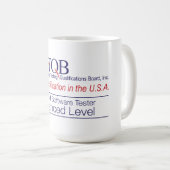 ASTQB bestätigte fortgeschrittene Tasse der (VorderseiteRechts)