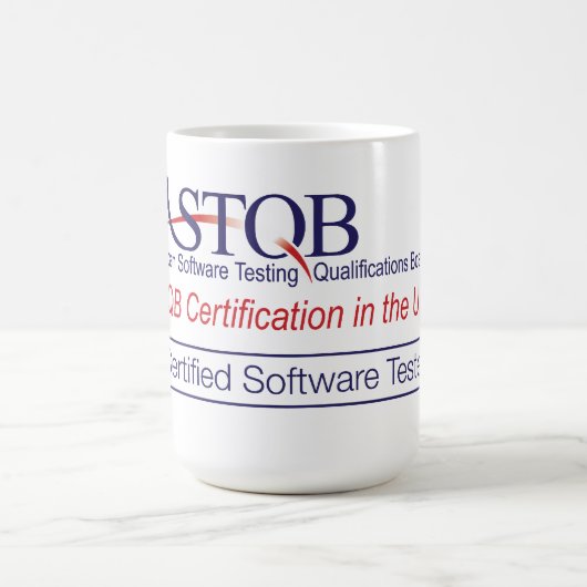ASTQB zugelassene Software-Prüfvorrichtungs-Tasse Kaffeetasse (Mittel)