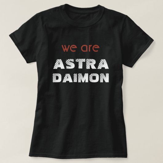 Astra Dämon - der Atlantis-Gral - T - Shirt (Design vorne)