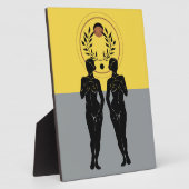 Astra Feminine Moderne Kunst Fotoplatte (Seite)