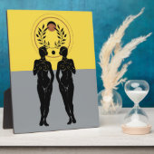 Astra Feminine Moderne Kunst Fotoplatte (Seite)