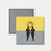 Astra Feminine Moderne Kunst Magnet (Vorderseite/Rückseite)