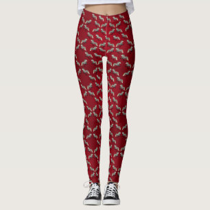 Astra in Rot Leggings