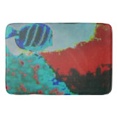 Astract Fish Art Badematte (Vorderseite)