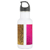 Astract Grunge Art Trinkflasche (Rückseite)