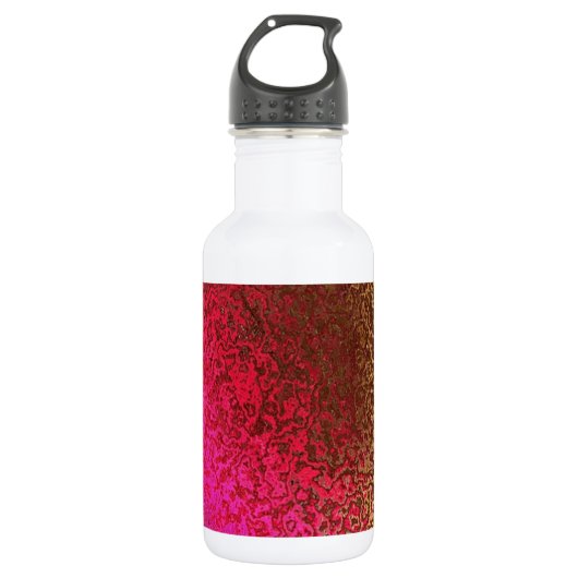 Astract Grunge Art Trinkflasche (Vorderseite)