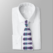 Astract Pattern Neck Tie Krawatte (Gebunden)