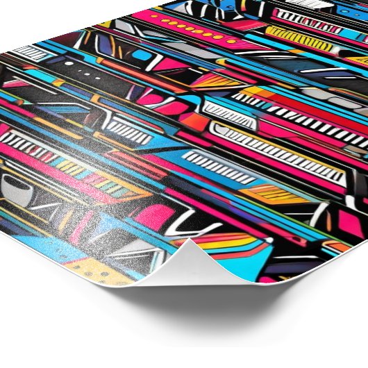 ASTRACT WLL ART FOTODRUCK (Ecke)