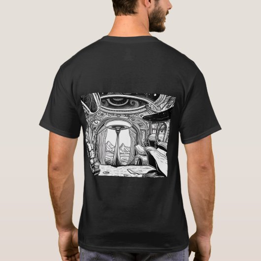 Astral Aeronauts T-Shirt (Rückseite)