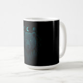 Astral Bär - Kosmische Kraftstärke Kaffeetasse (VorderseiteRechts)