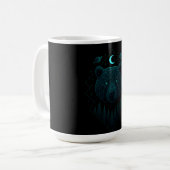 Astral Bär - Kosmische Kraftstärke Kaffeetasse (Vorderseite Links)