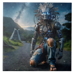 Astral Blue Jeans Warrior Fliese