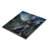 Astral Blue Jeans Warrior Fliese (Seite)