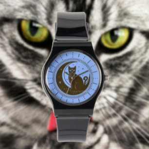 Astral Cat Armbanduhr