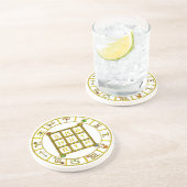 ASTRAL CODE / MAGIC SQUARE 33,weiß Untersetzer (Seite)