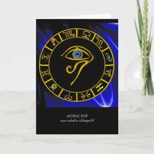 ASTRAL EYE / BLAUER TALISMAN KARTE