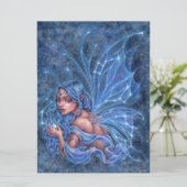Astral Fee Fantasy Stars Constellation Art Card (Stehend Vorderseite)