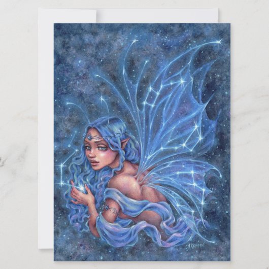 Astral Fee Fantasy Stars Constellation Art Card (Vorderseite)