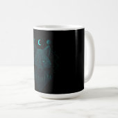 Astral Fox - Cosmic Clever Spirit Kaffeetasse (VorderseiteRechts)