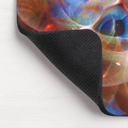 Astral Galaxy Orion's Gürtel Lampwork Glasnebel Mousepad (Ecke)