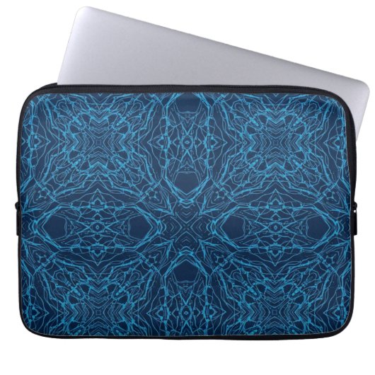 Astral-Gitter-Technik Laptopschutzhülle (Vorderseite)